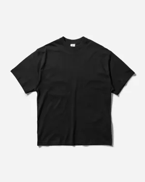T-shirt classique en laine pour hommes - Noir