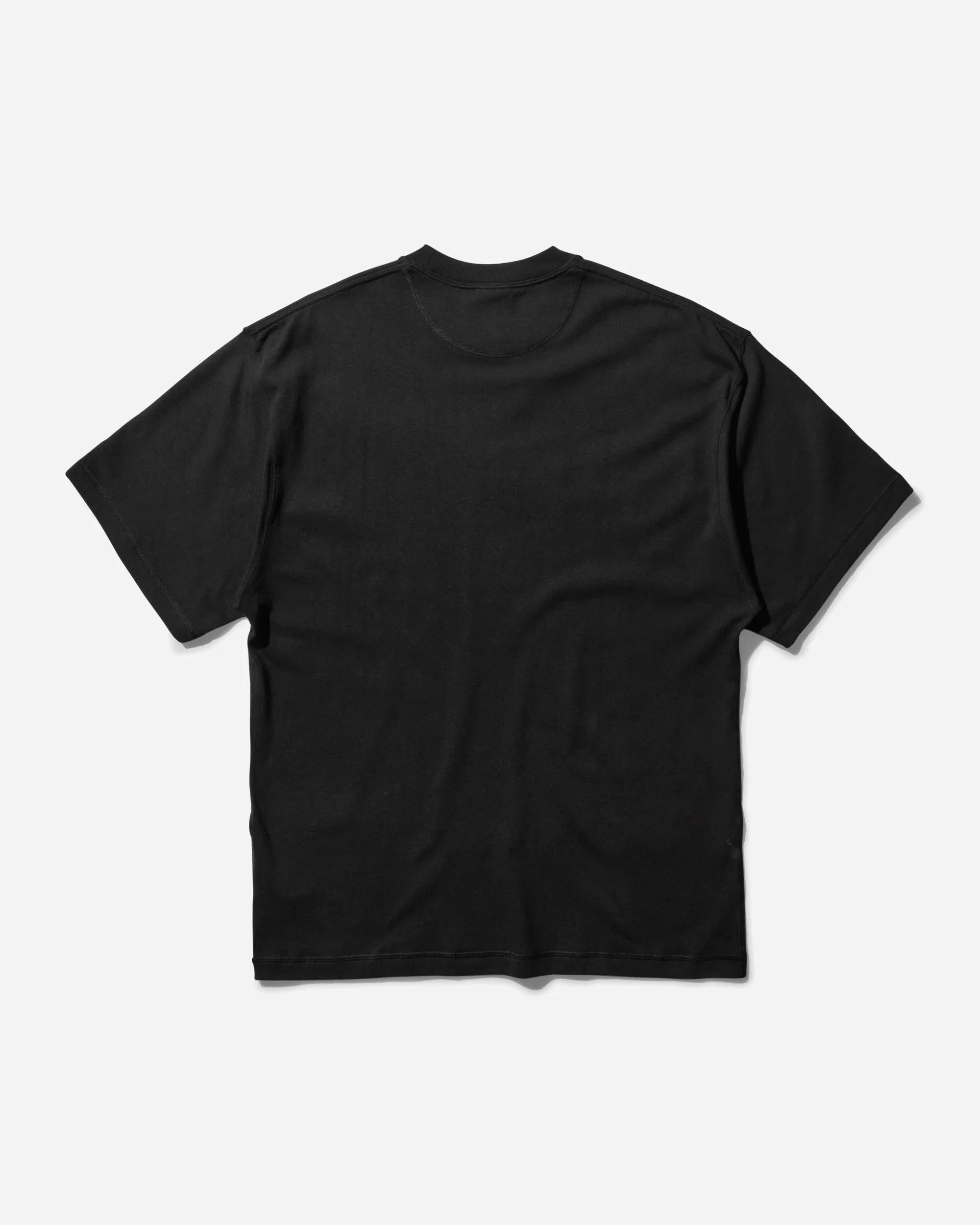 T-shirt classique en laine pour hommes - Noir