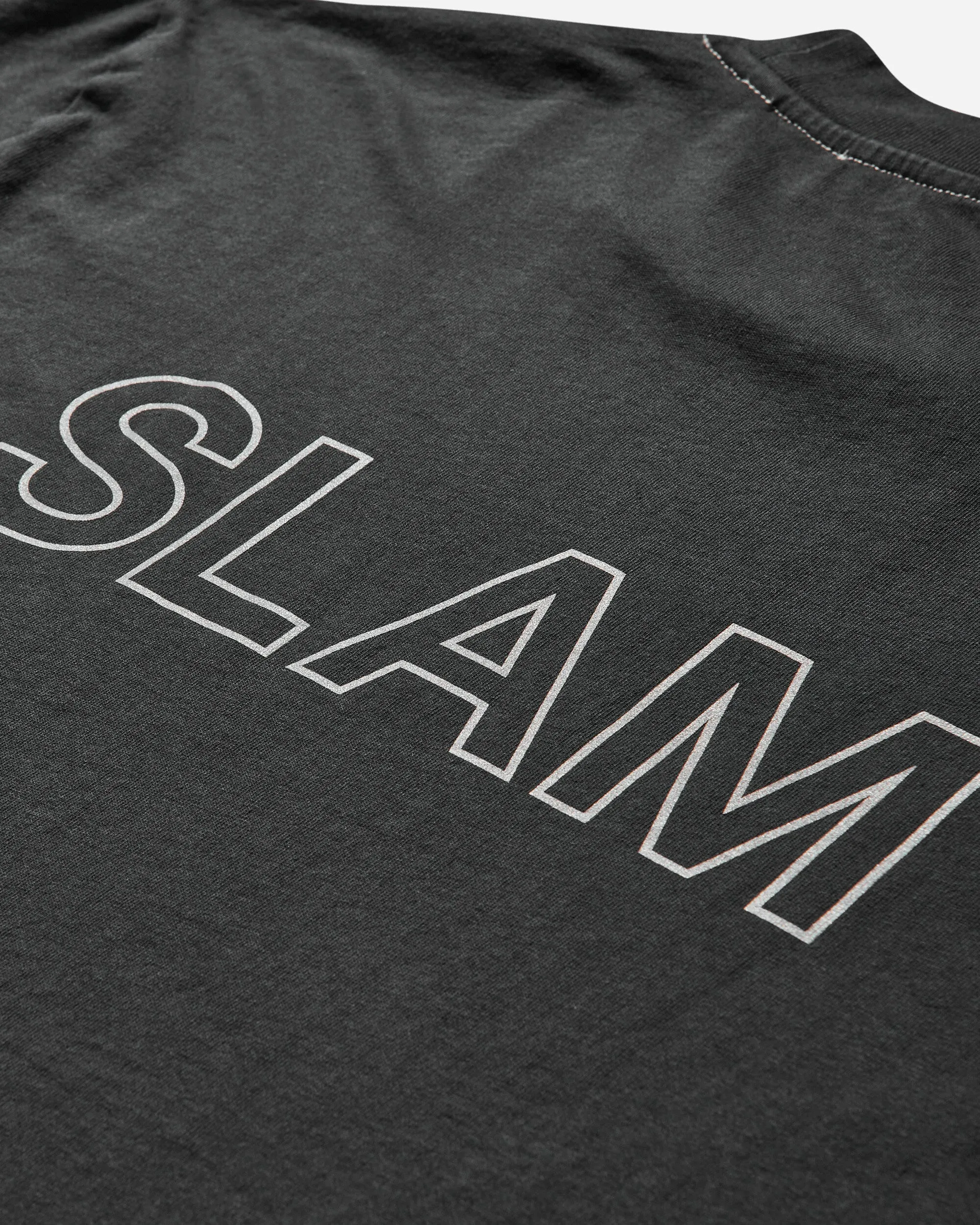 T-shirt noir WORK SHOP Slam Jam Box pour homme