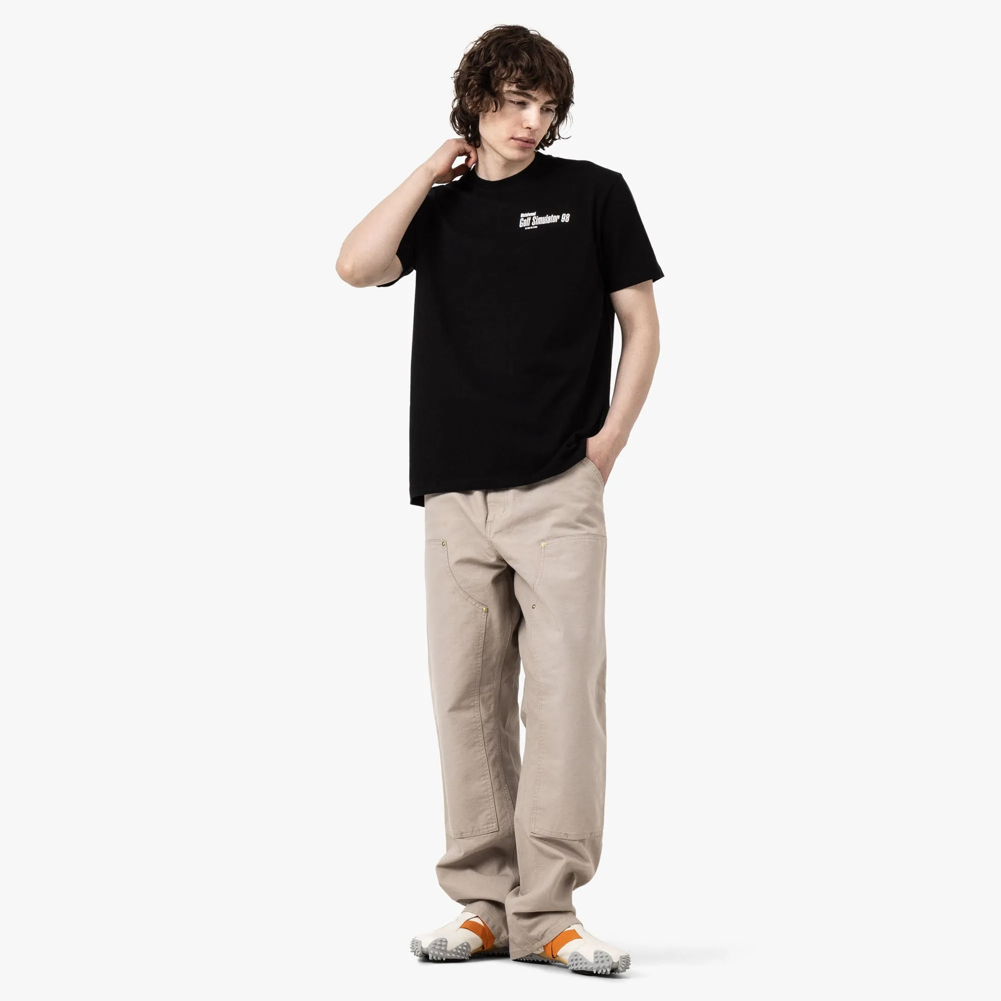 T-shirt Metalwood Simulator 98 Noir