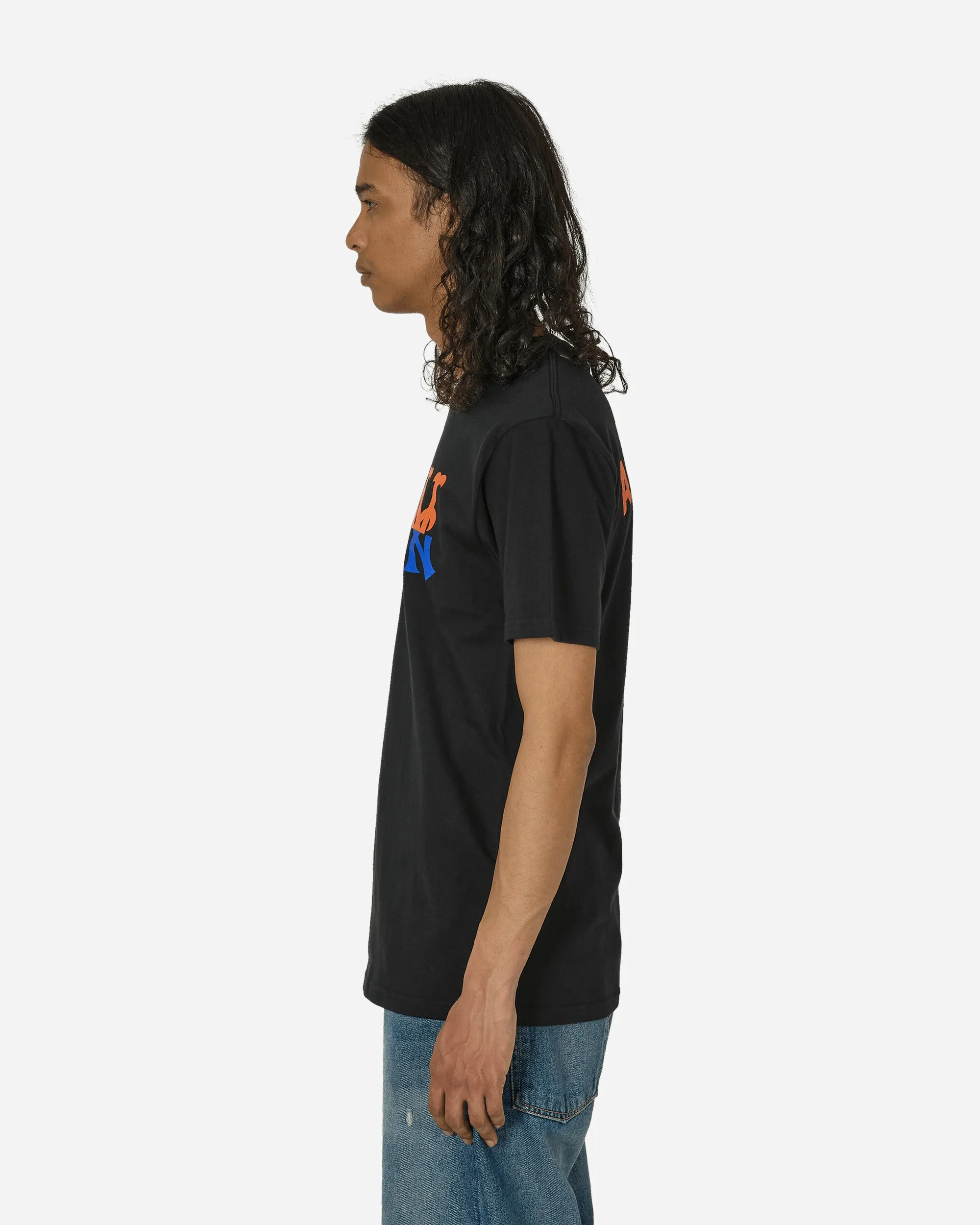 T-shirt noir avec logo Mets