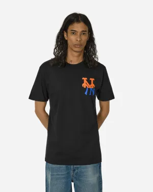 T-shirt noir avec logo Mets