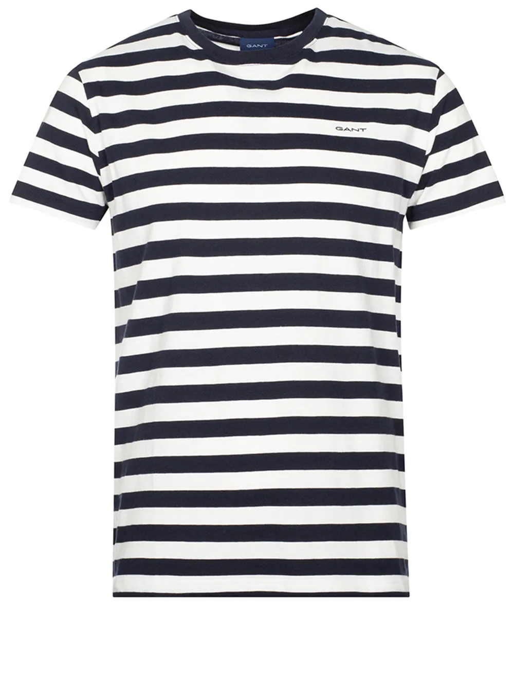 T-shirt à rayures multiples Bleu soir