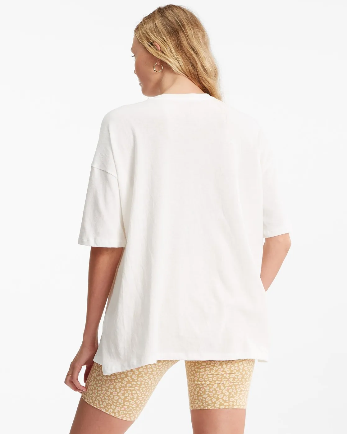 T-shirt Nature Is Free Boyfriend Printemps/Été