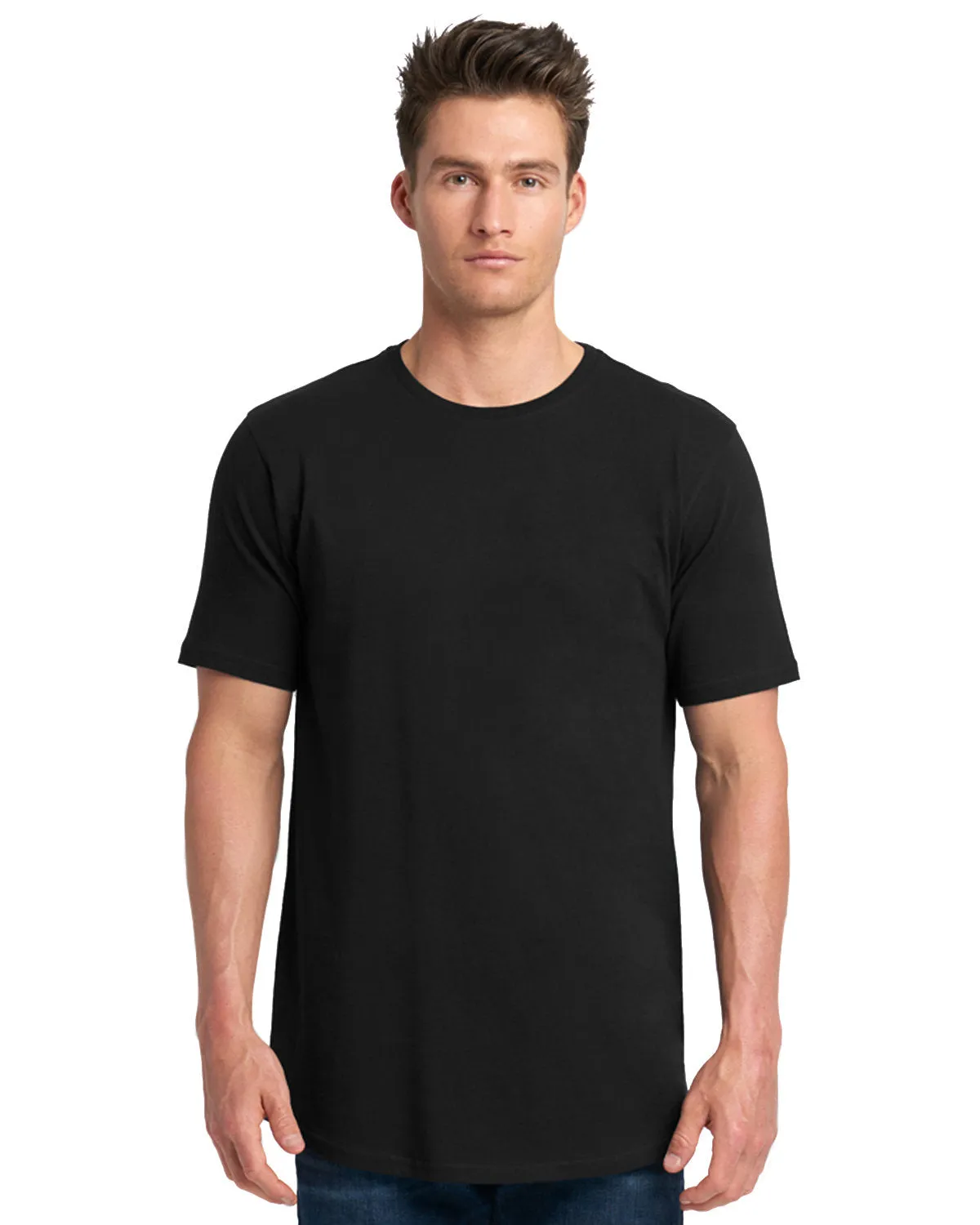 Next Level 3602 T-shirt long en coton pour hommes