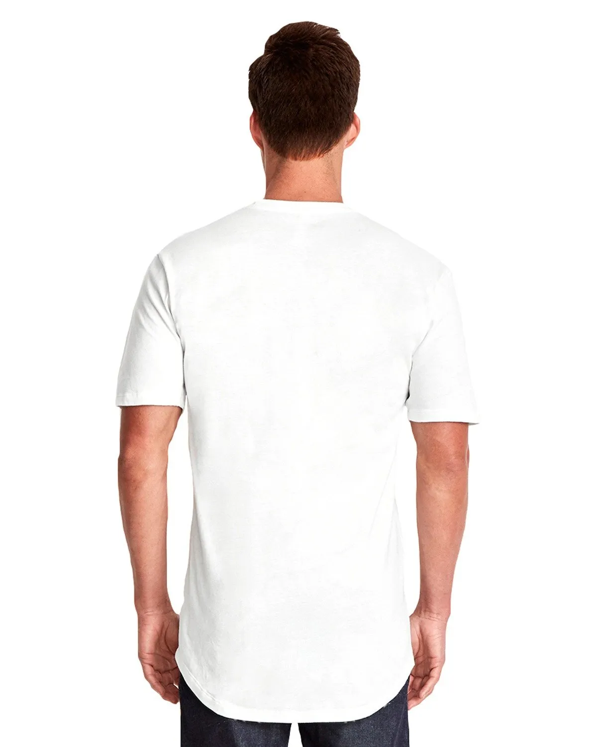 Next Level 3602 T-shirt long en coton pour hommes