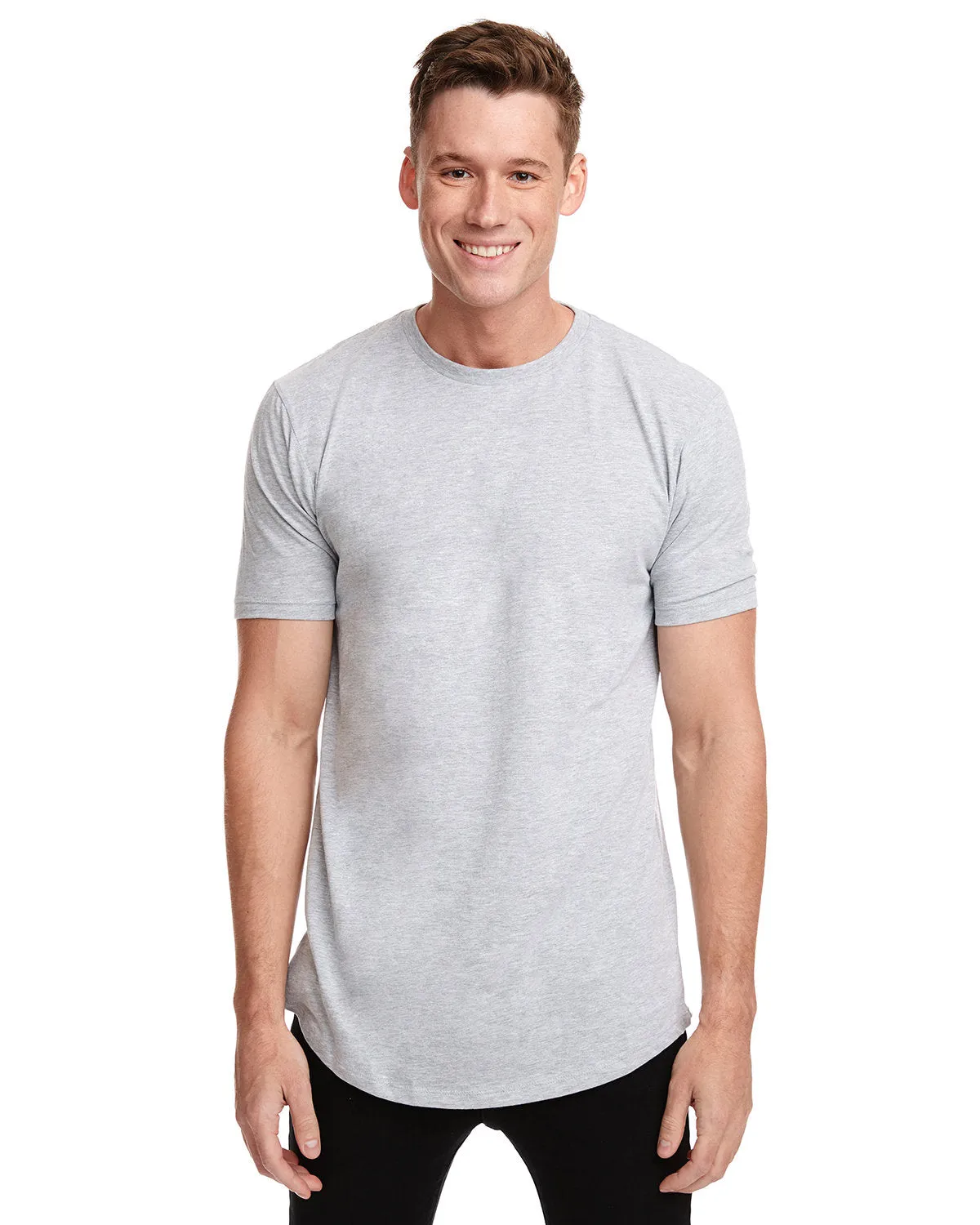 Next Level 3602 T-shirt long en coton pour hommes