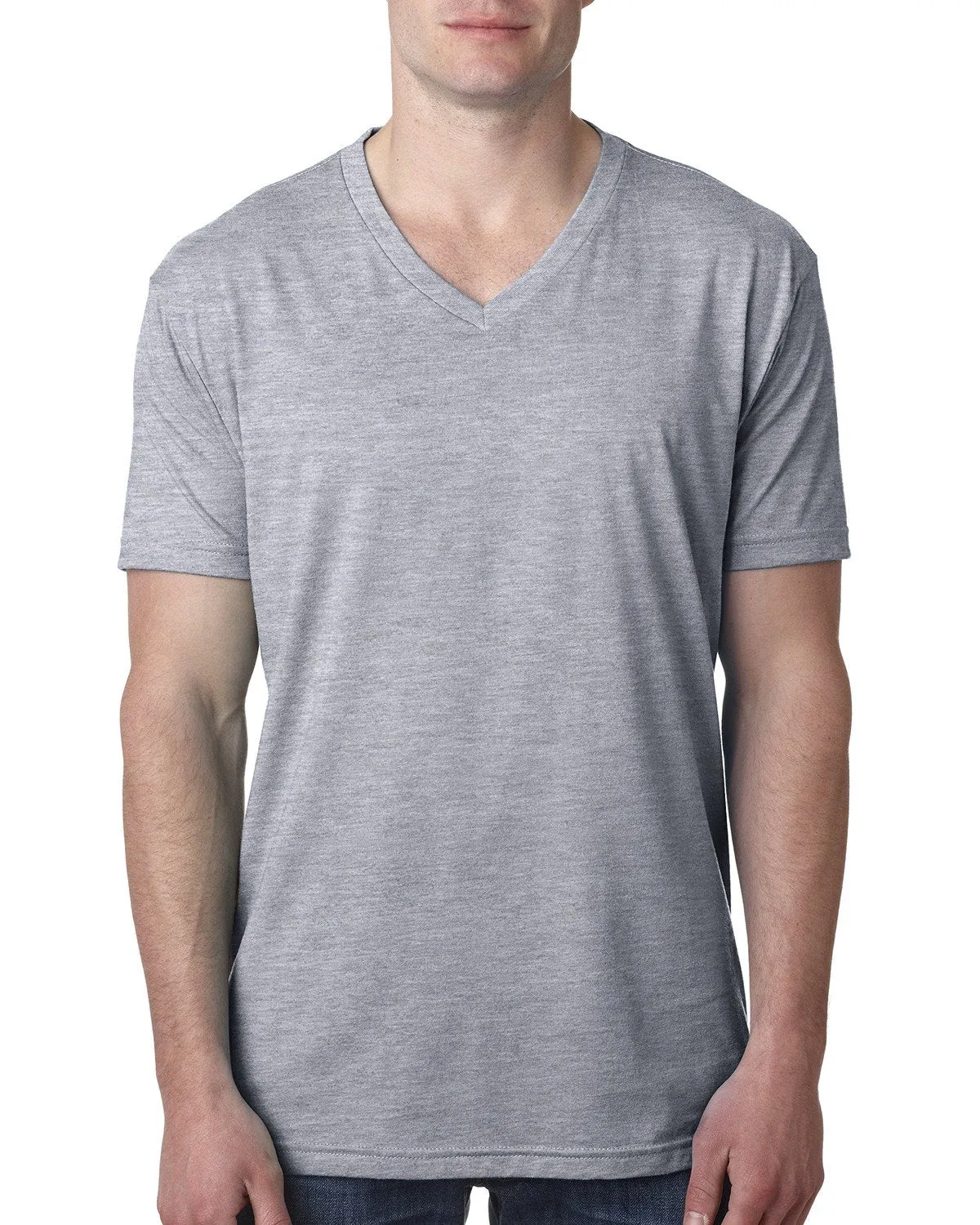 T-shirt col V pour hommes Next Level 6240 en CVC