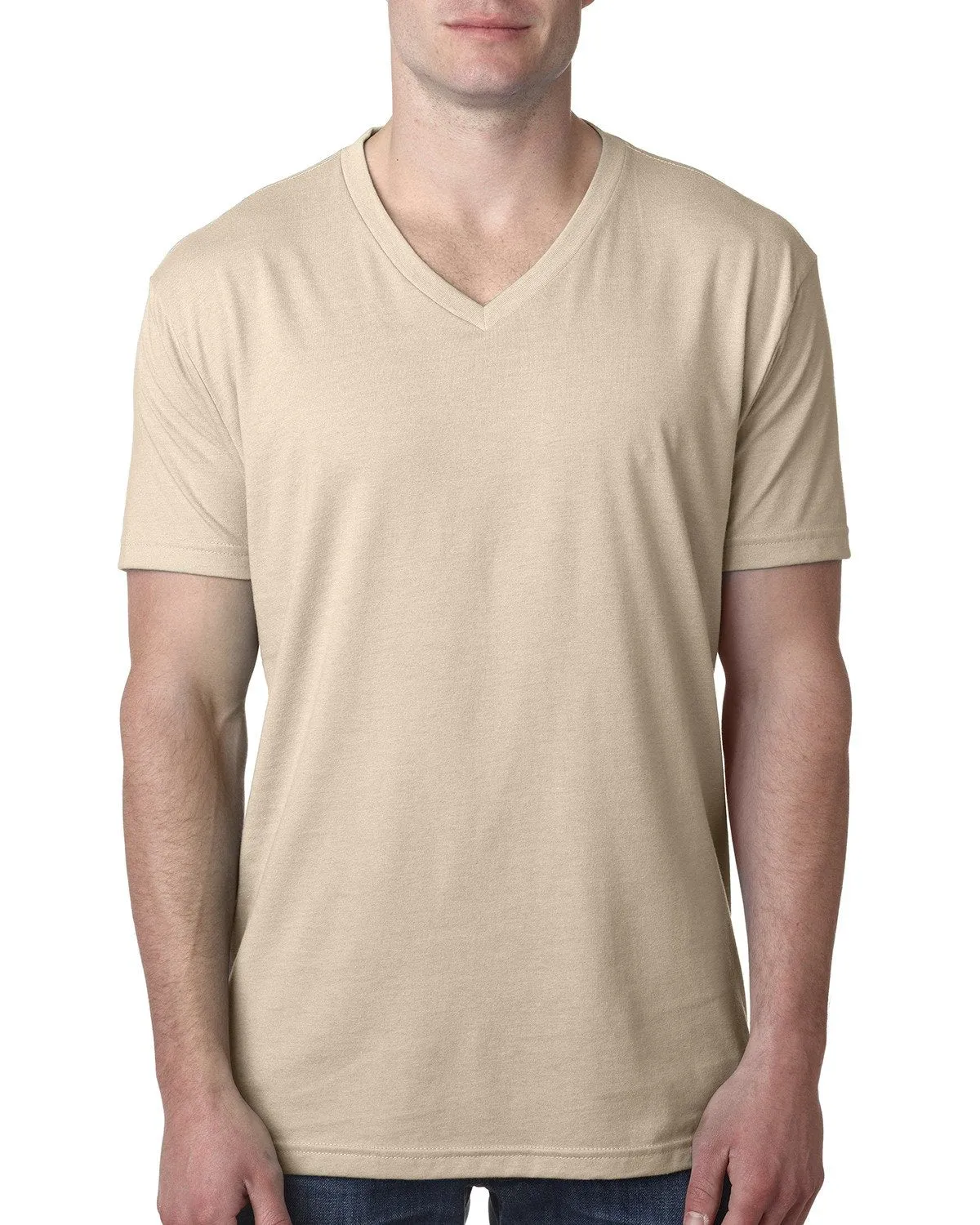 T-shirt col V pour hommes Next Level 6240 en CVC