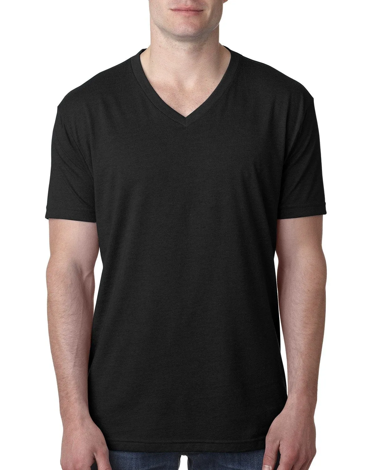 T-shirt col V pour hommes Next Level 6240 en CVC