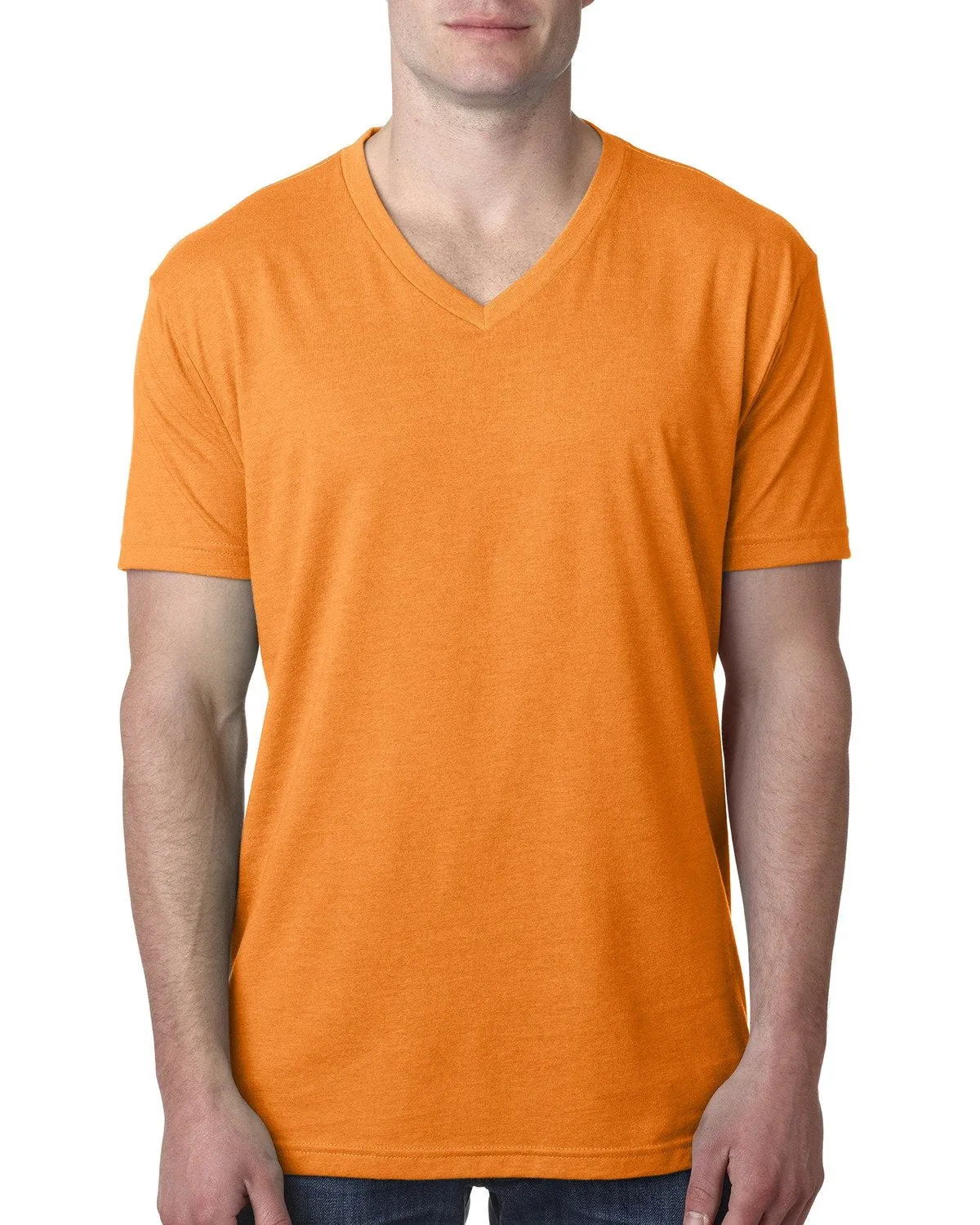 T-shirt col V pour hommes Next Level 6240 en CVC