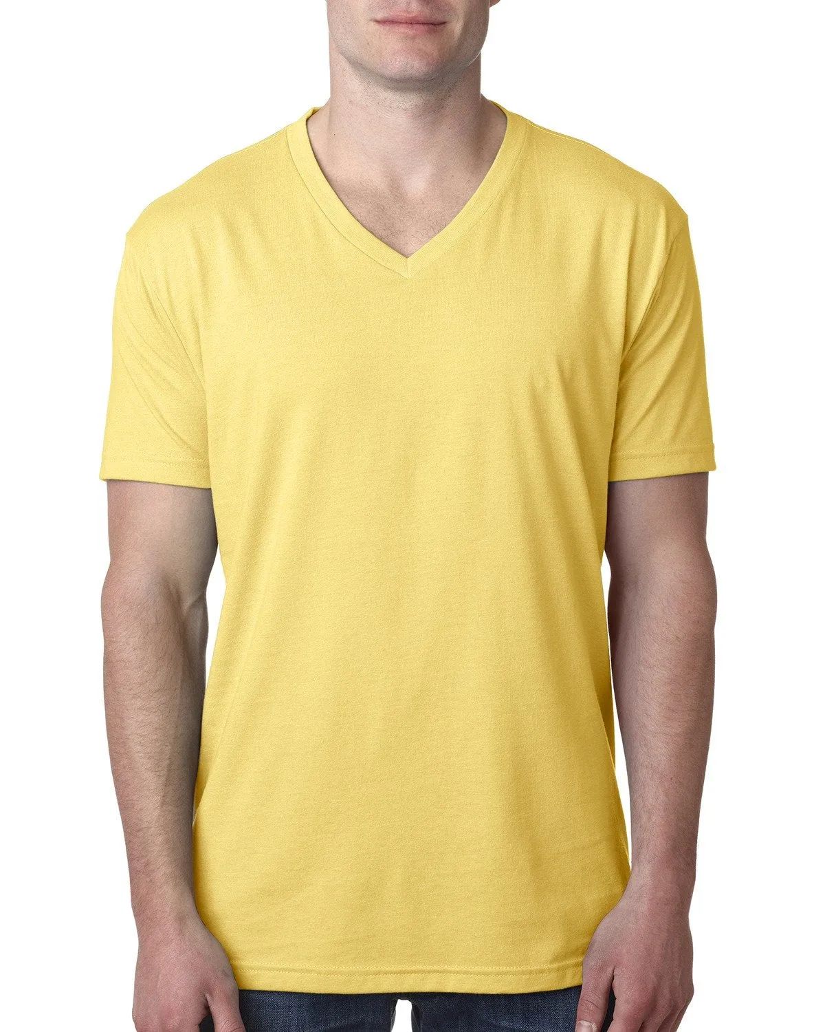 T-shirt col V pour hommes Next Level 6240 en CVC