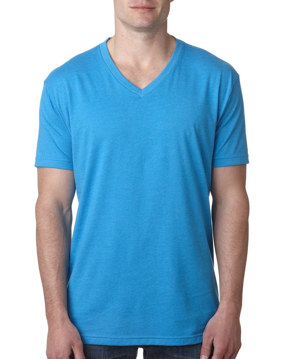 T-shirt col V pour hommes Next Level 6240 en CVC