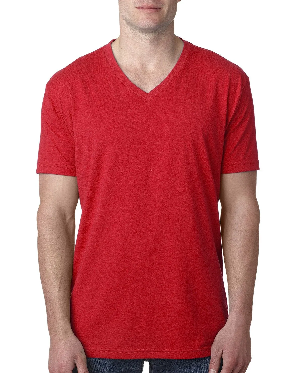 T-shirt col V pour hommes Next Level 6240 en CVC