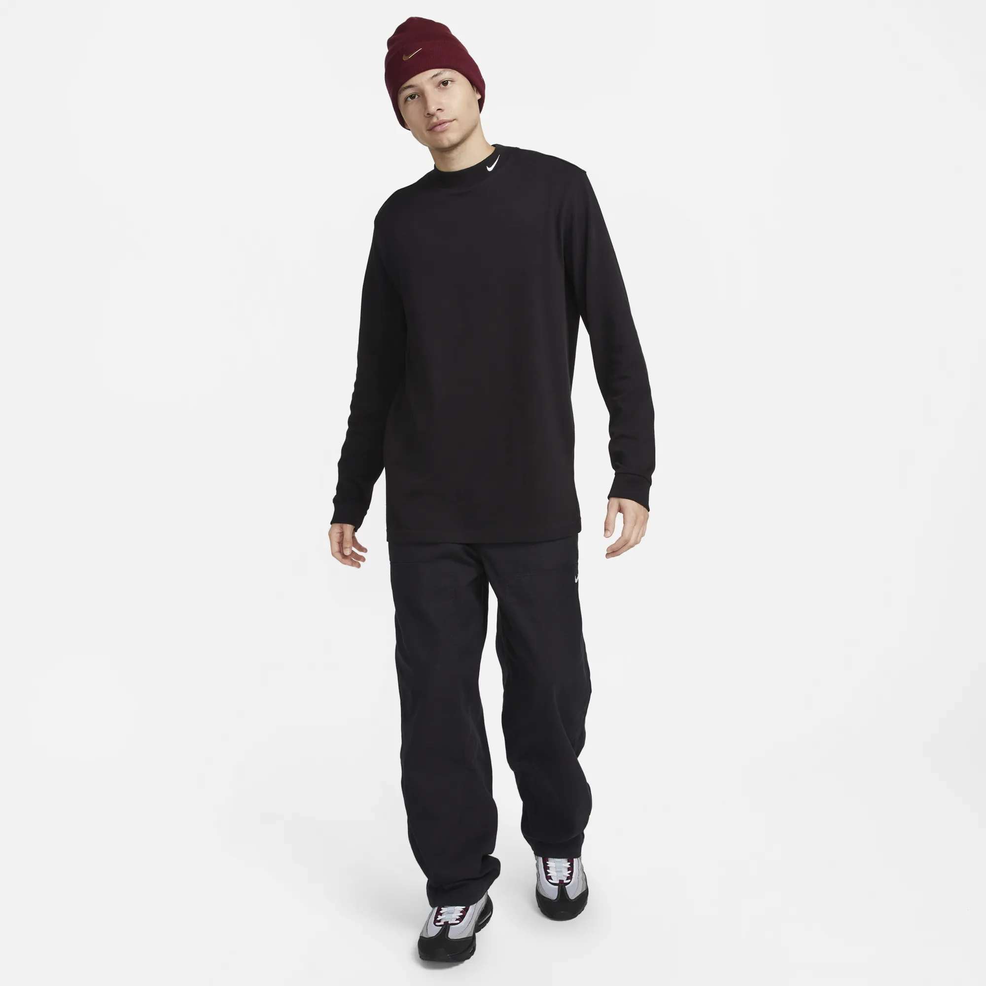 NIKE SPORTSWEAR COL ROND MANCHES LONGUES