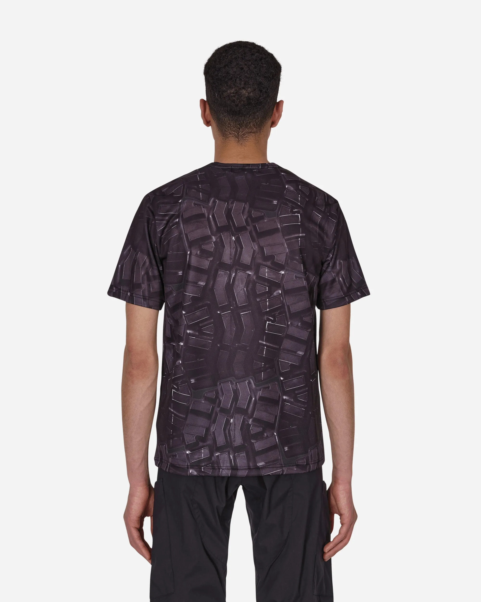 T-shirt Nike à triple bande verticale Noir