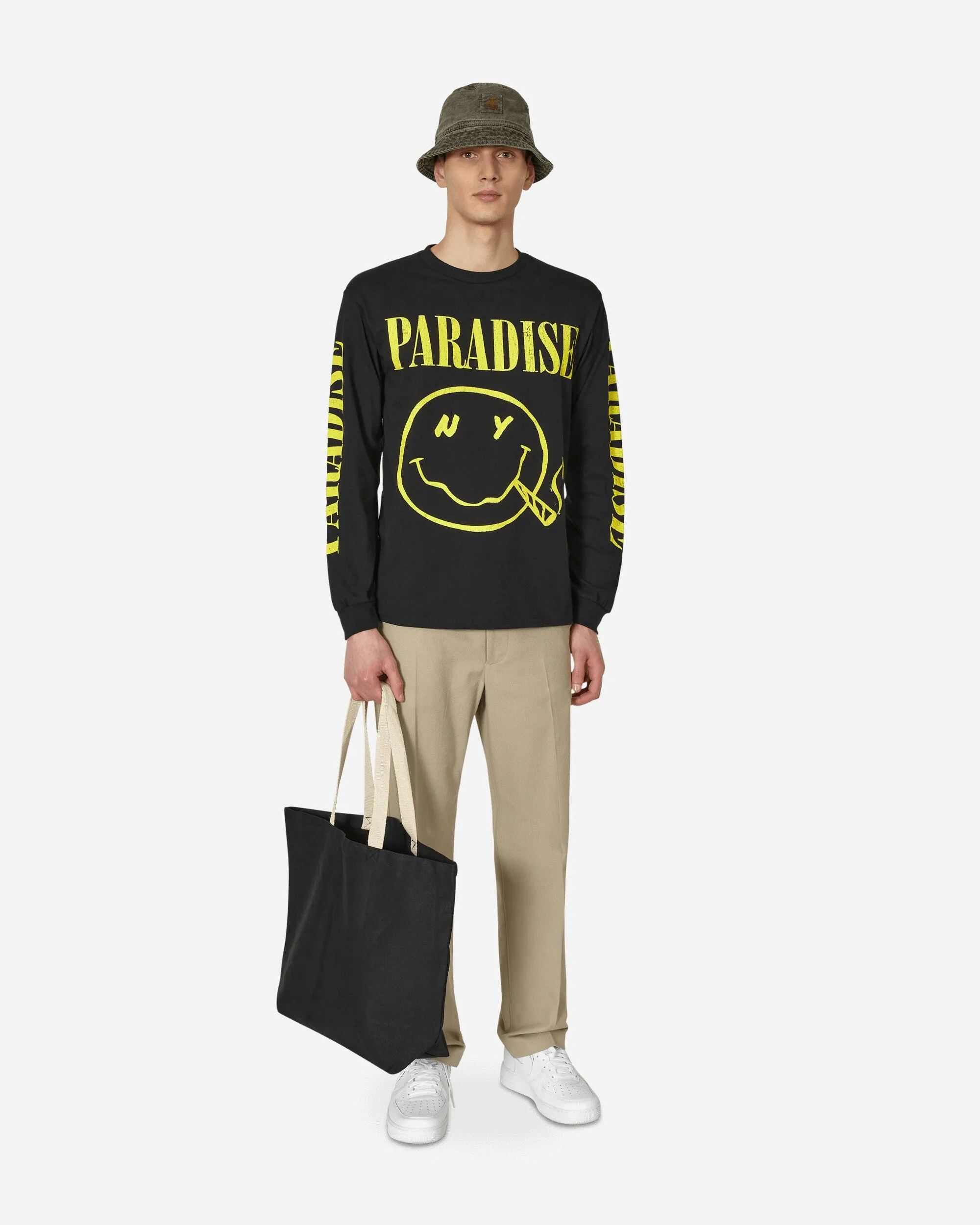 T-shirt manches longues Nirvana In PARADIS3 Noir