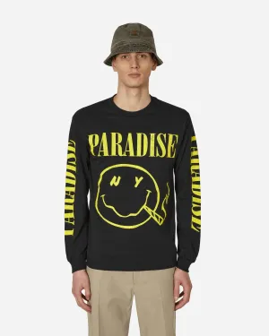 T-shirt manches longues Nirvana In PARADIS3 Noir