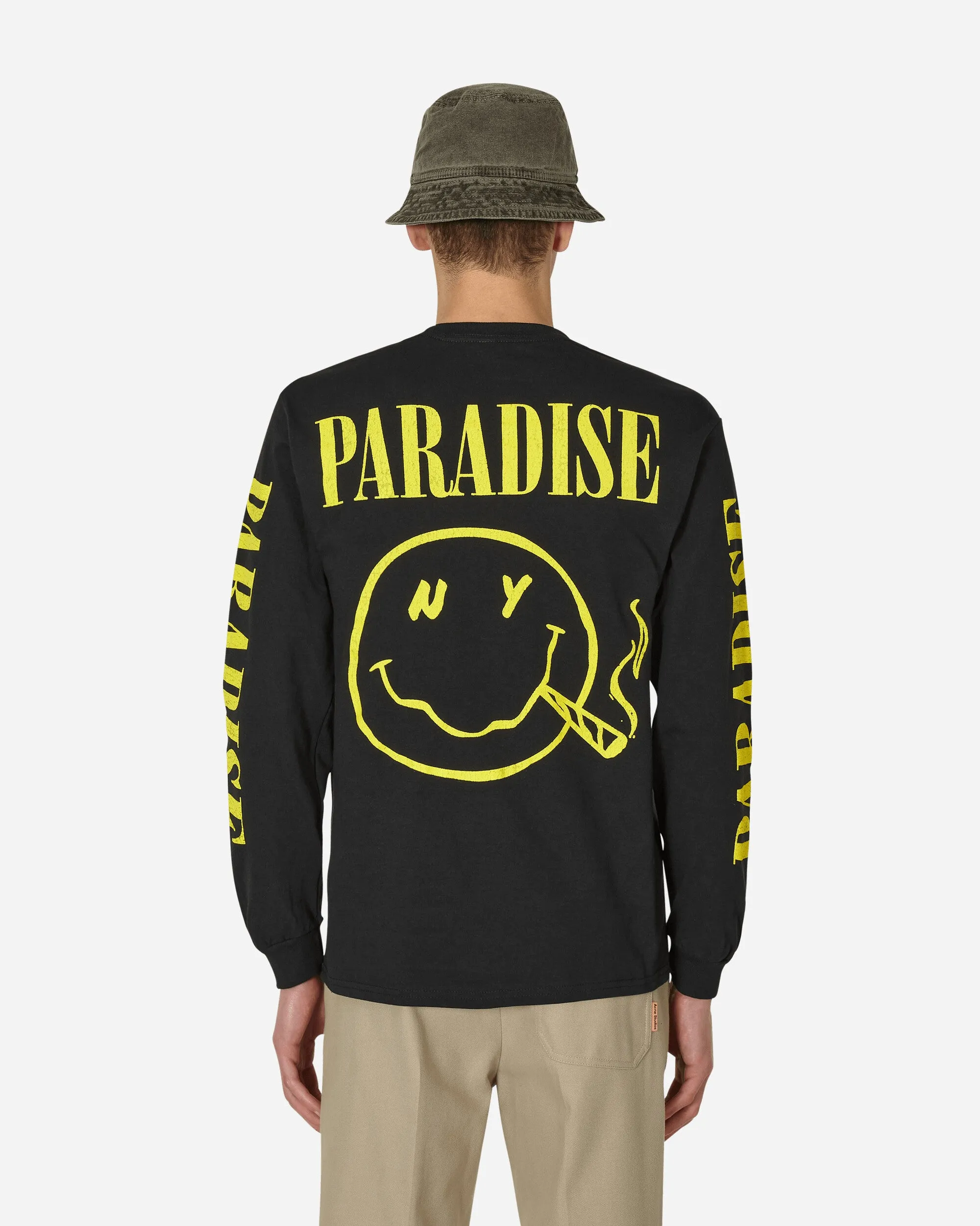 T-shirt manches longues Nirvana In PARADIS3 Noir