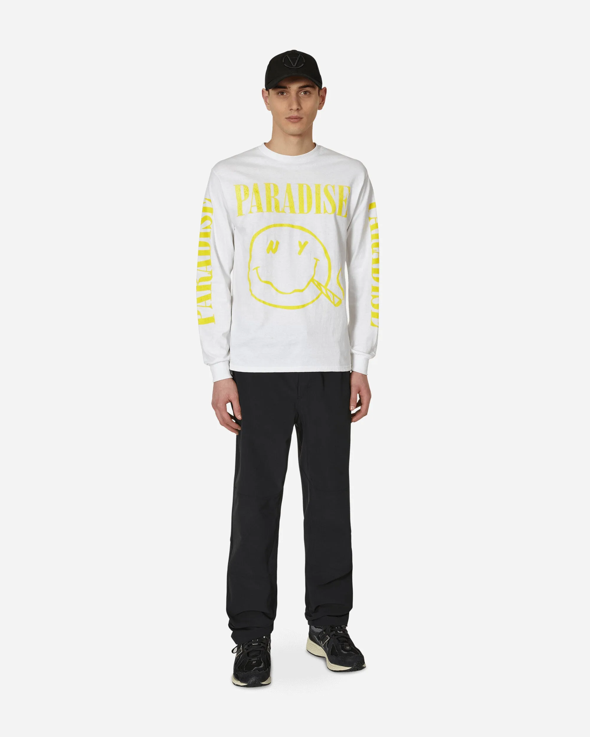 T-shirt manches longues Nirvana In PARADIS3 Blanc