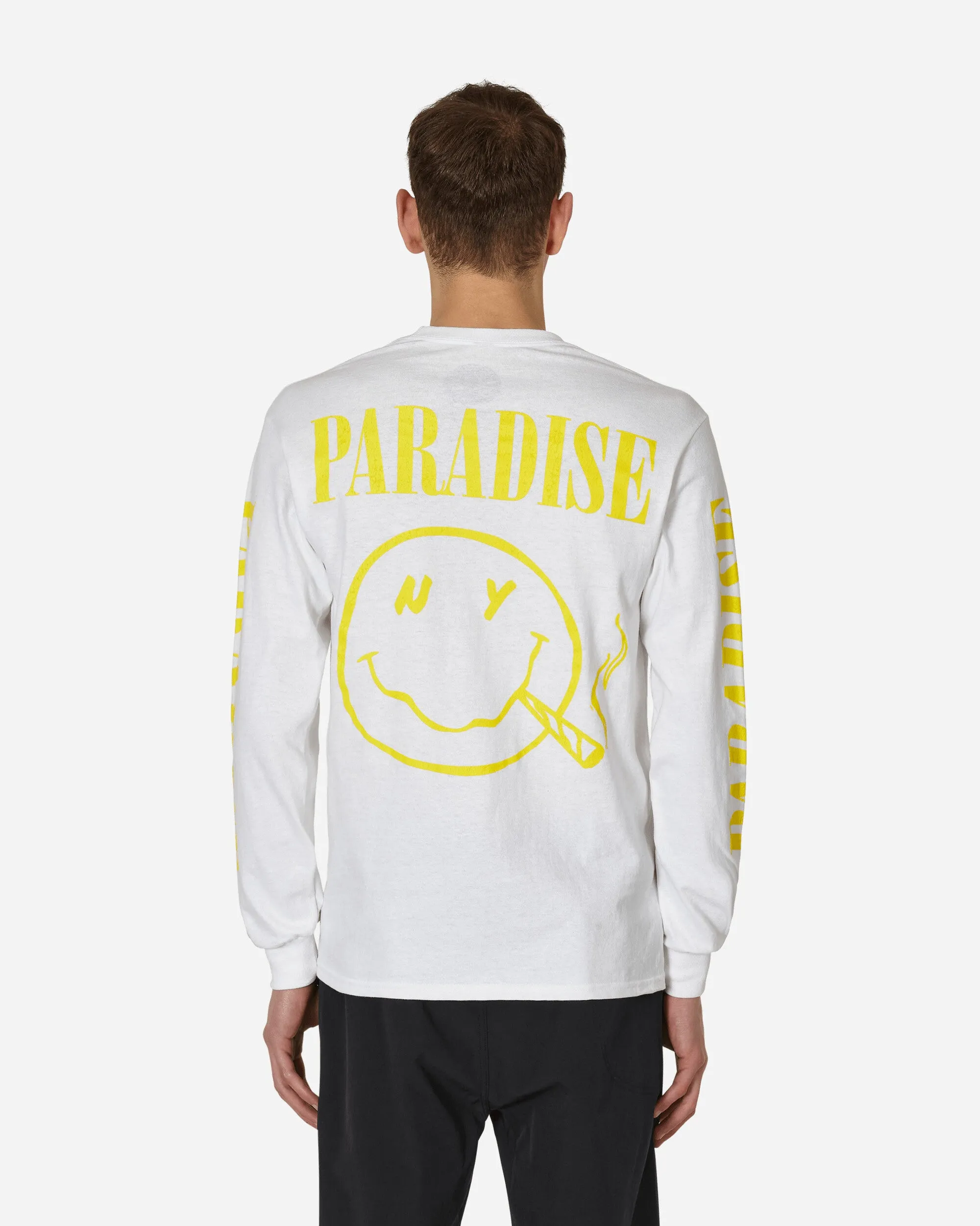 T-shirt manches longues Nirvana In PARADIS3 Blanc