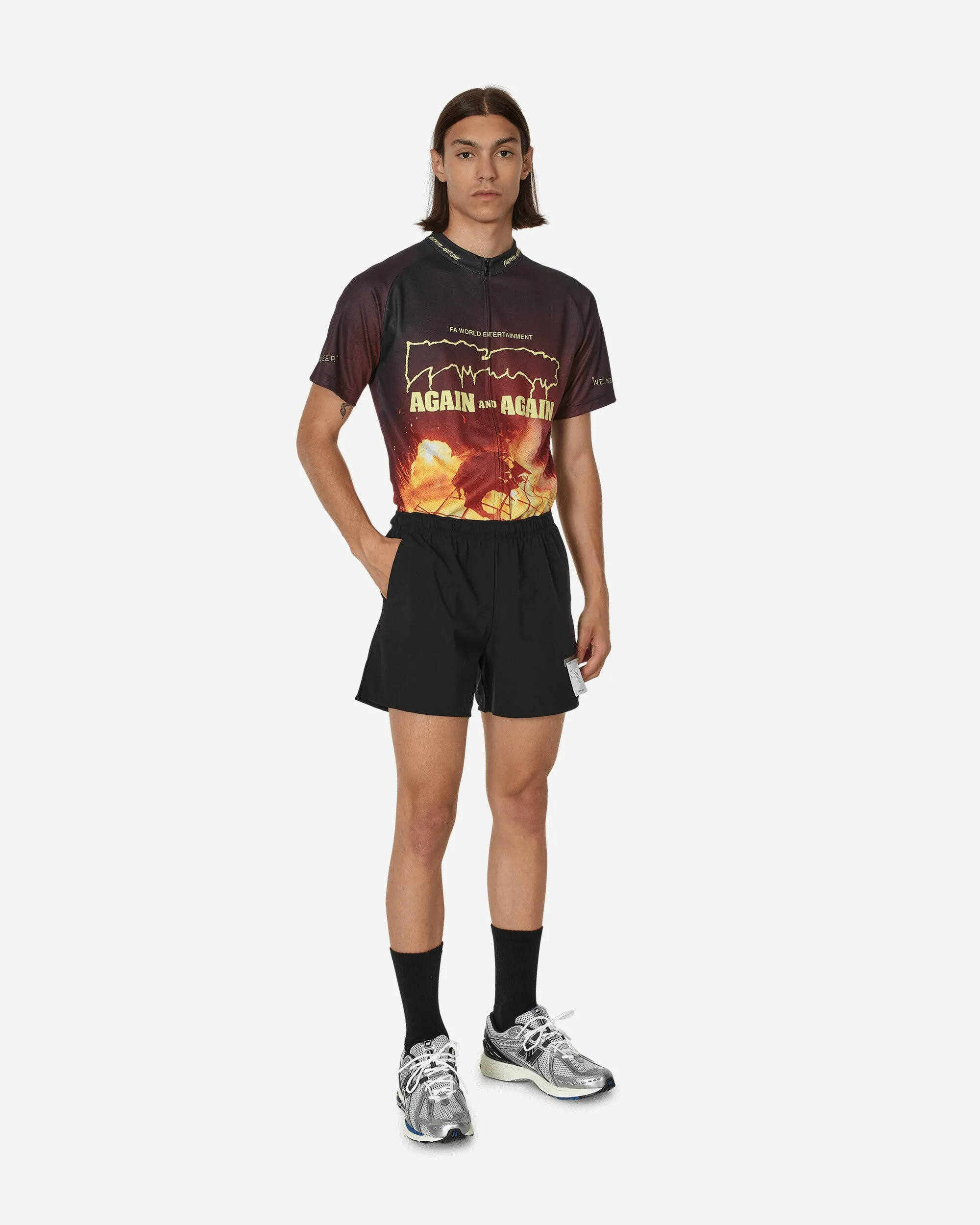 Maillot de Cyclisme On Your Left Noir