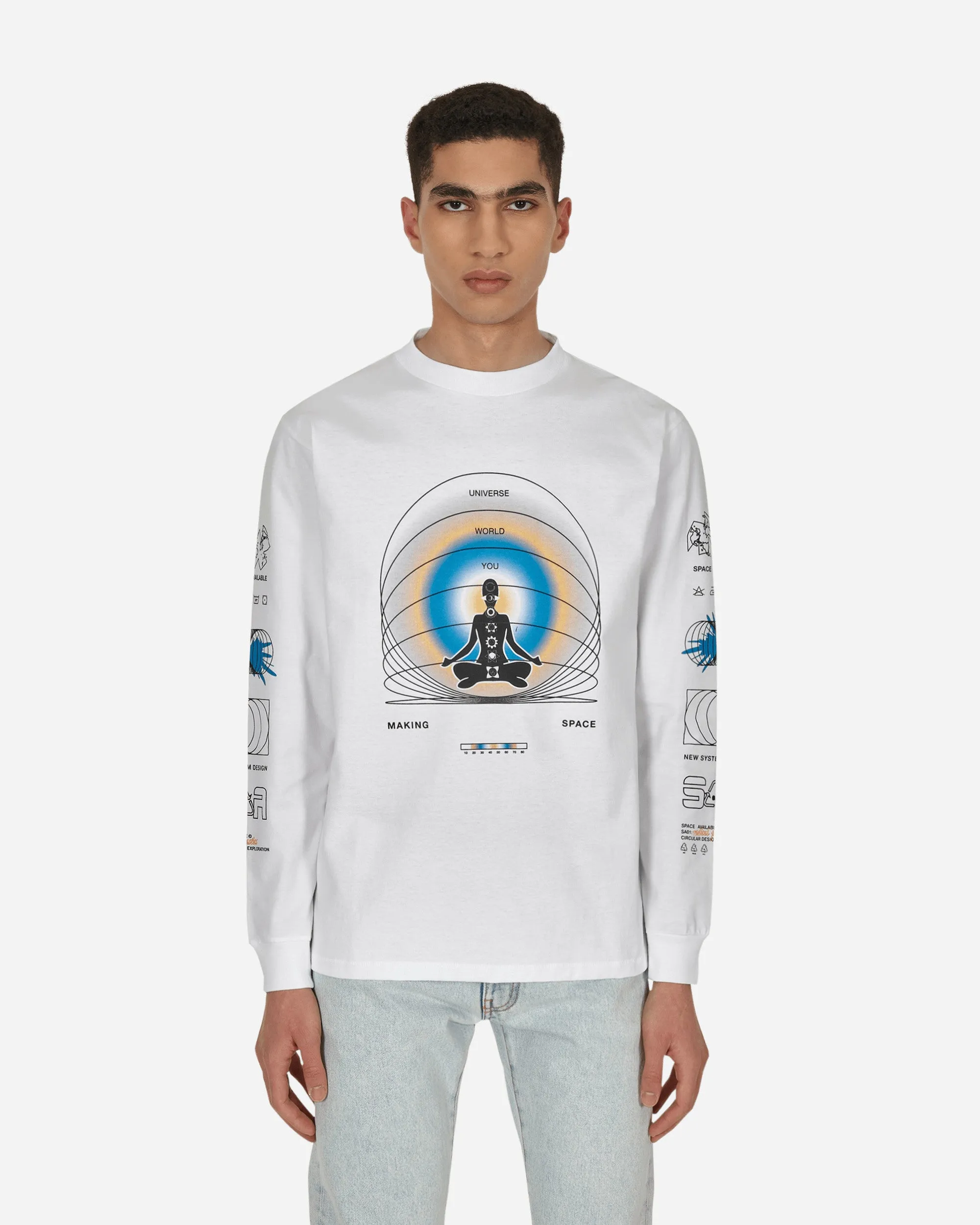 T-shirt manches longues Oneness Blanc