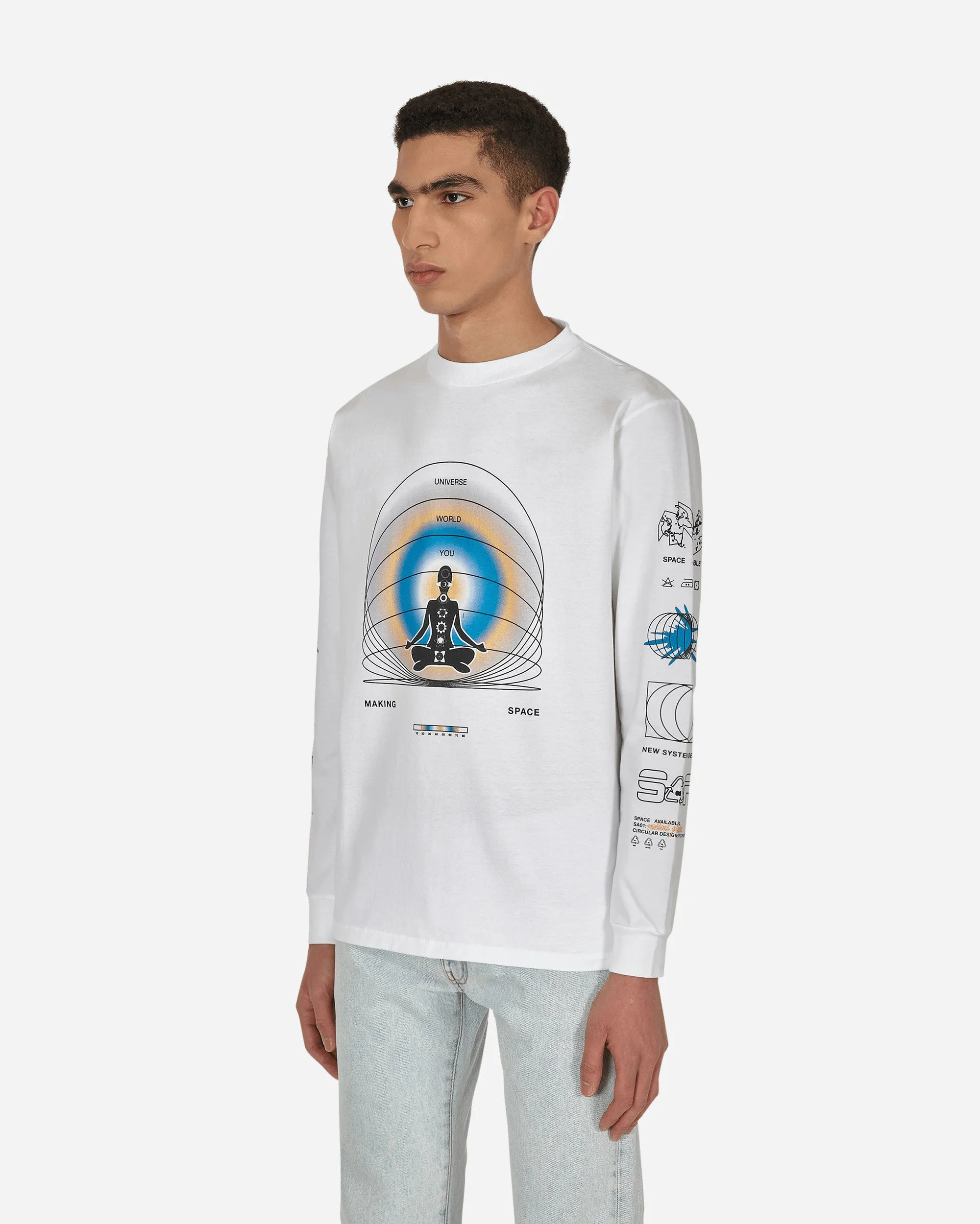 T-shirt manches longues Oneness Blanc
