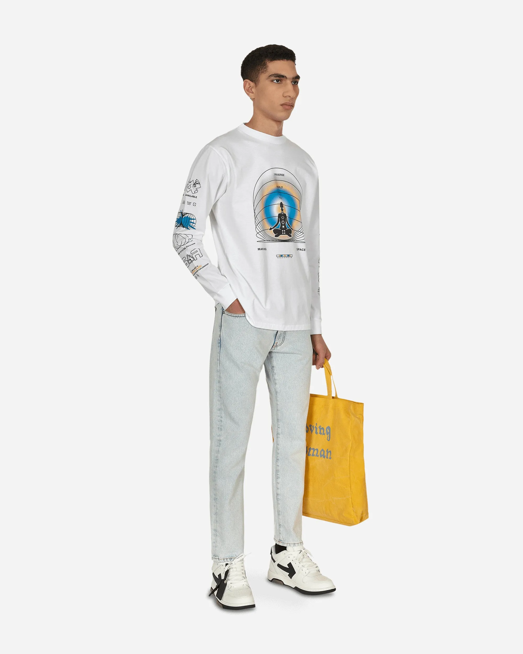 T-shirt manches longues Oneness Blanc