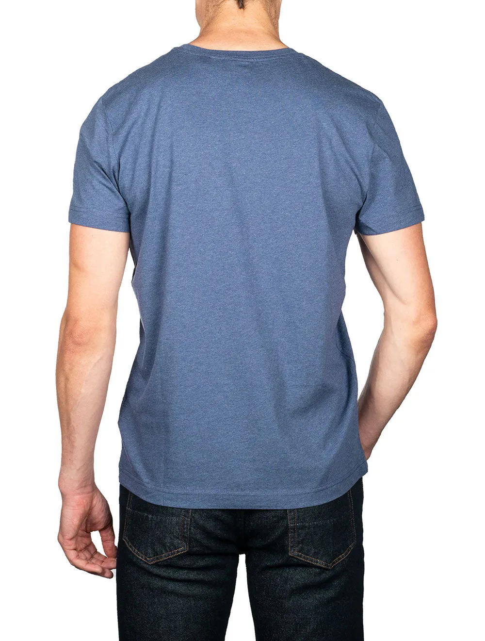 T-shirt original Jeans foncés bleu mélangé