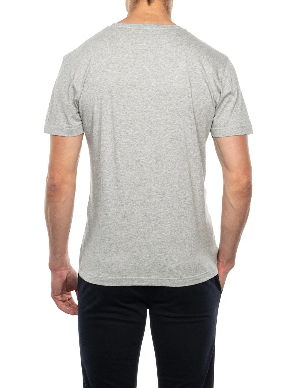 T-Shirt Original Gris Clair Mélangé