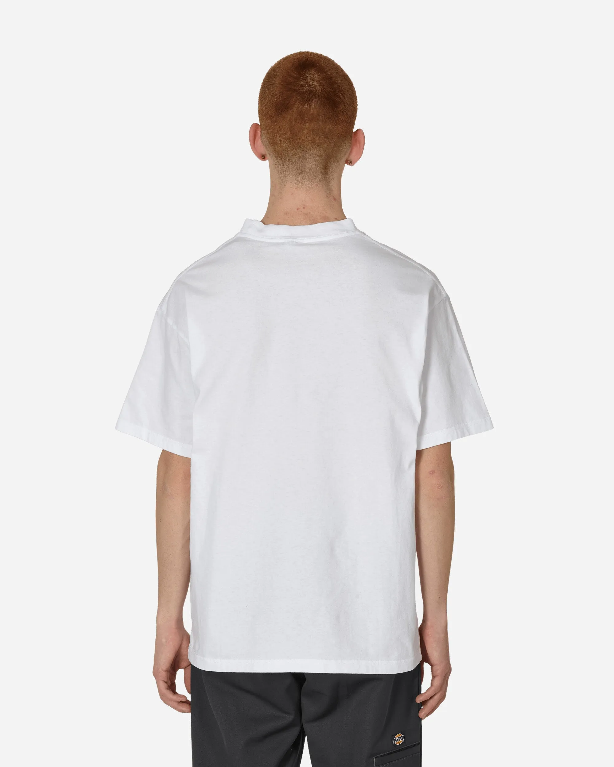 T-shirt Blanc Oval Pee Boy