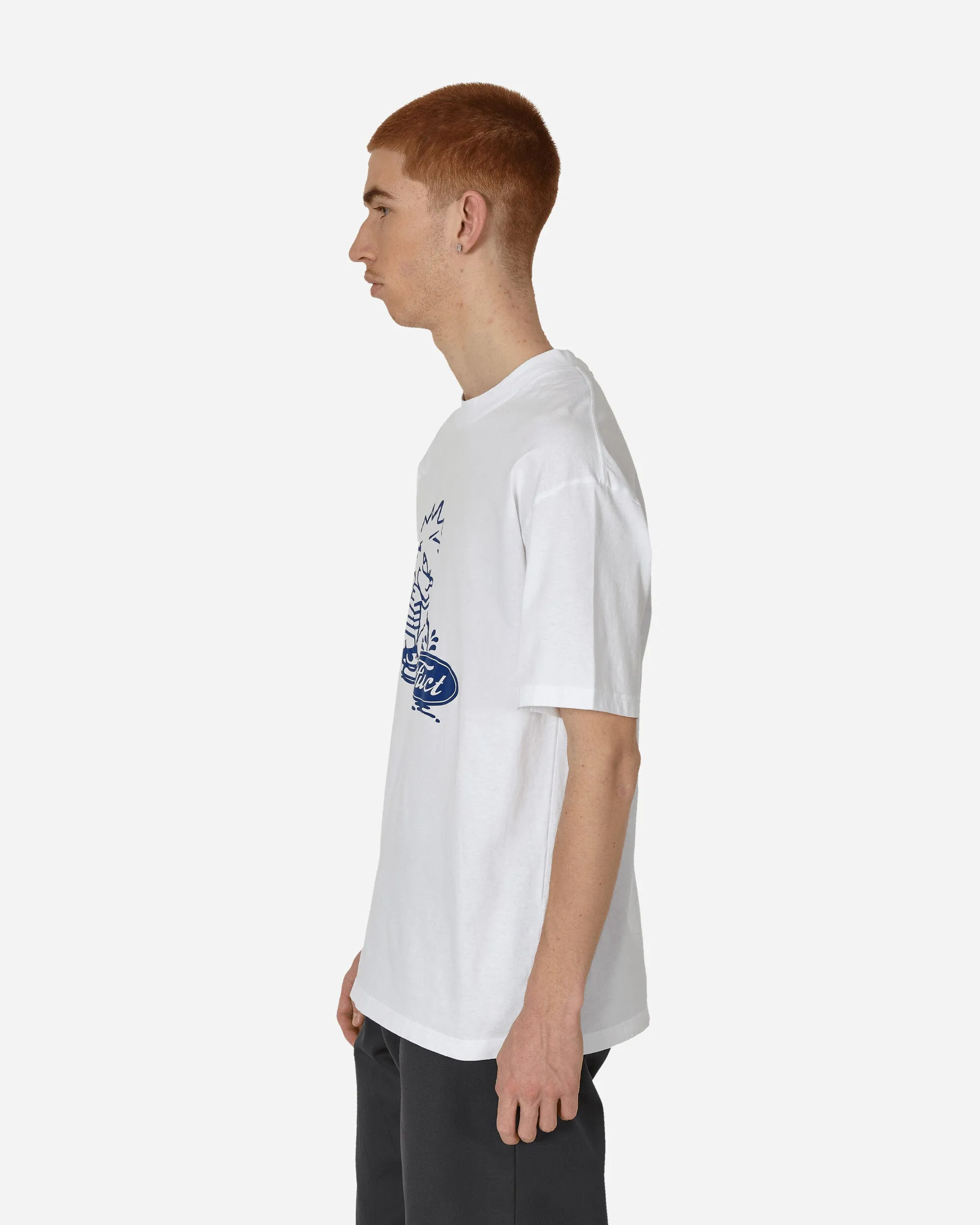T-shirt Blanc Oval Pee Boy