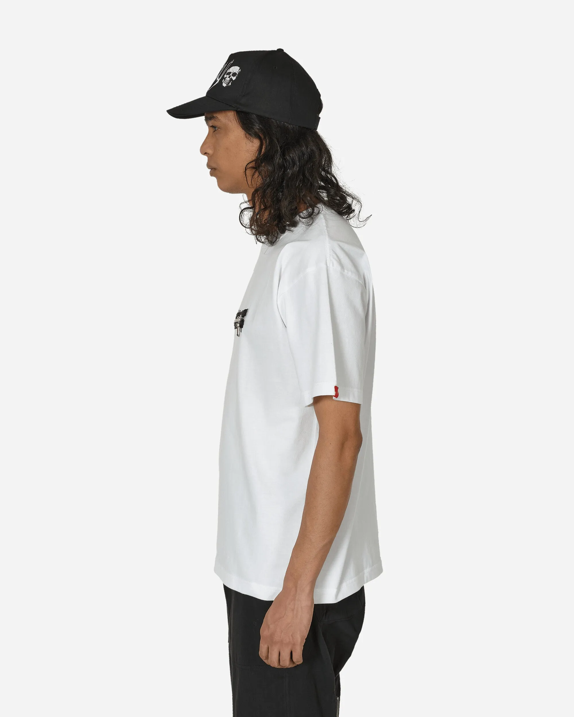 T-Shirt P-Zip Blanc