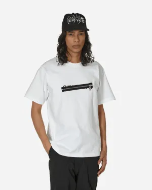 T-Shirt P-Zip Blanc