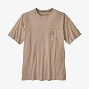 Patagonia Forge Marque Crête Poche Responsabili-Tee Rame Tan Vêtements Patagonia