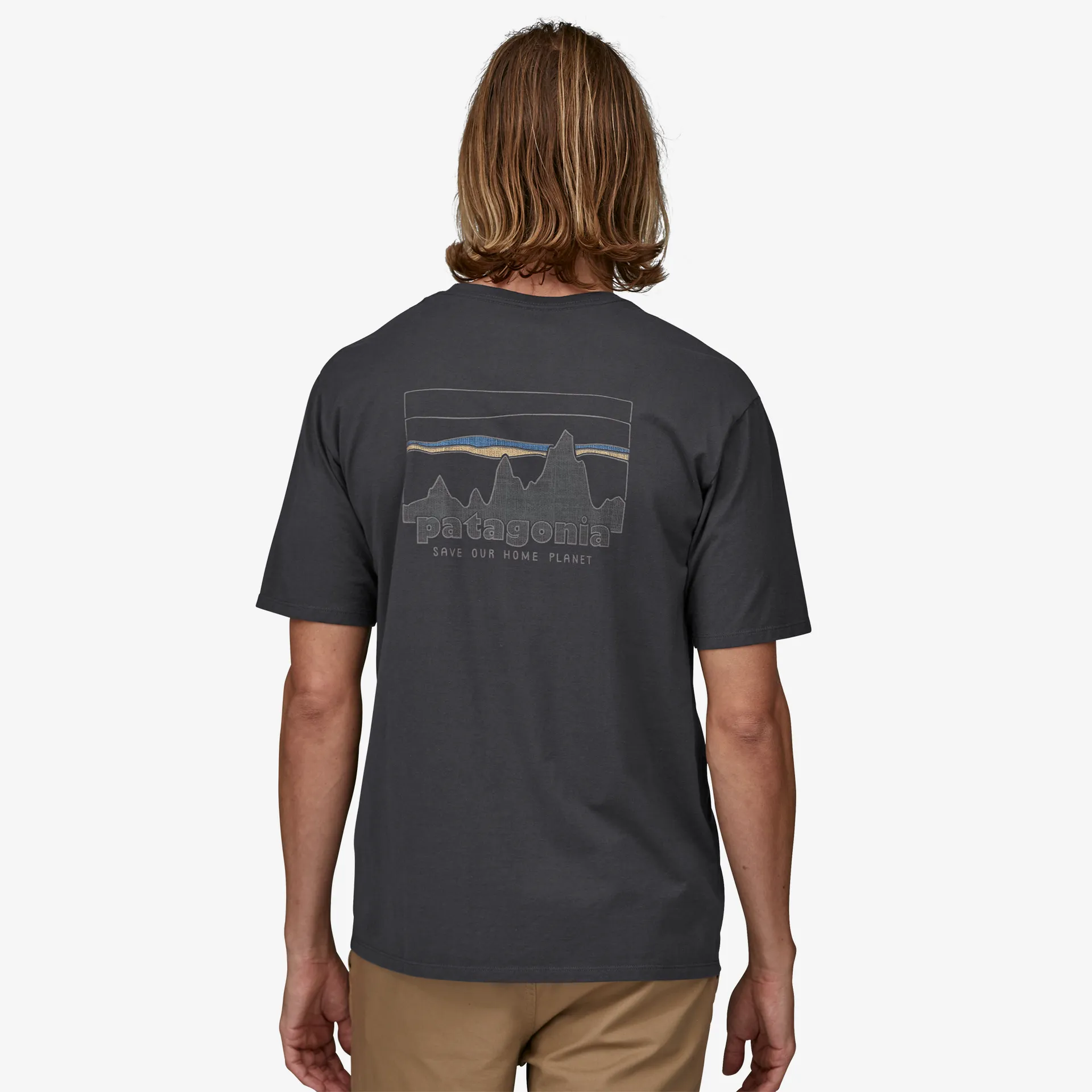 T-shirts pour hommes Patagonia T-shirt bio '73 Skyline pour hommes