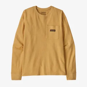 T-shirts pour femmes Patagonia - T-shirt de travail à manches longues avec poche pour femmes