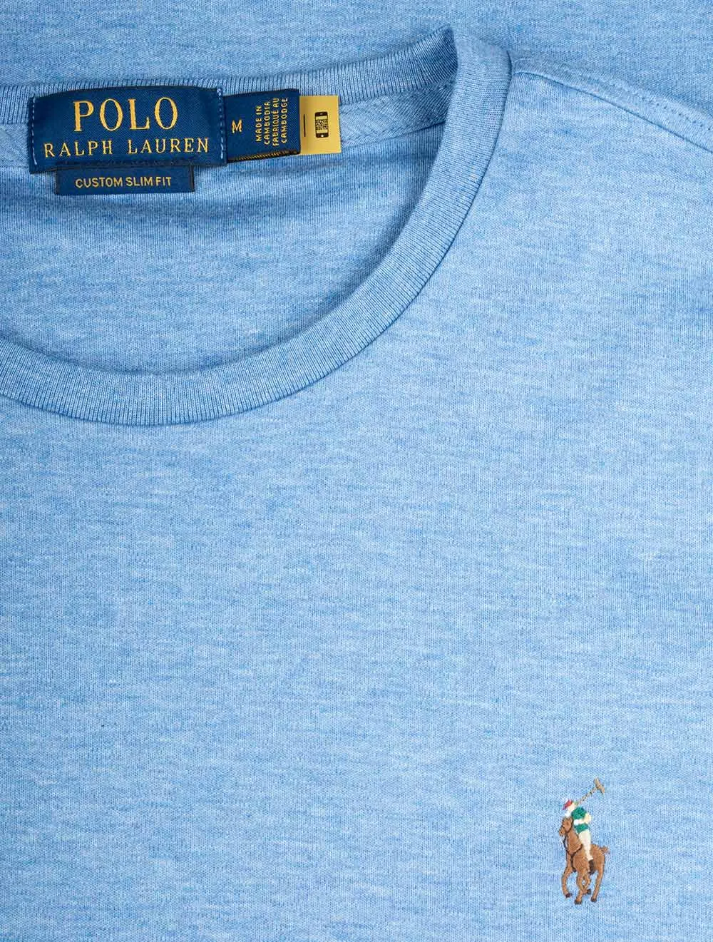 T-Shirt Polo Pima Doux Royal Heather