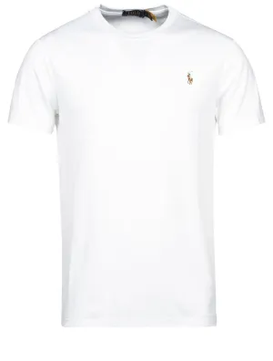 T-shirt Pima Polo Blanc