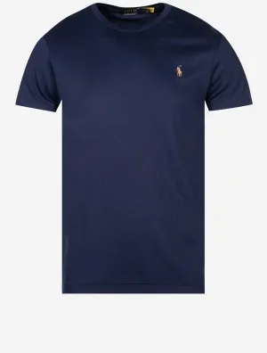 T-shirt Pima à manches courtes Cruise Navy