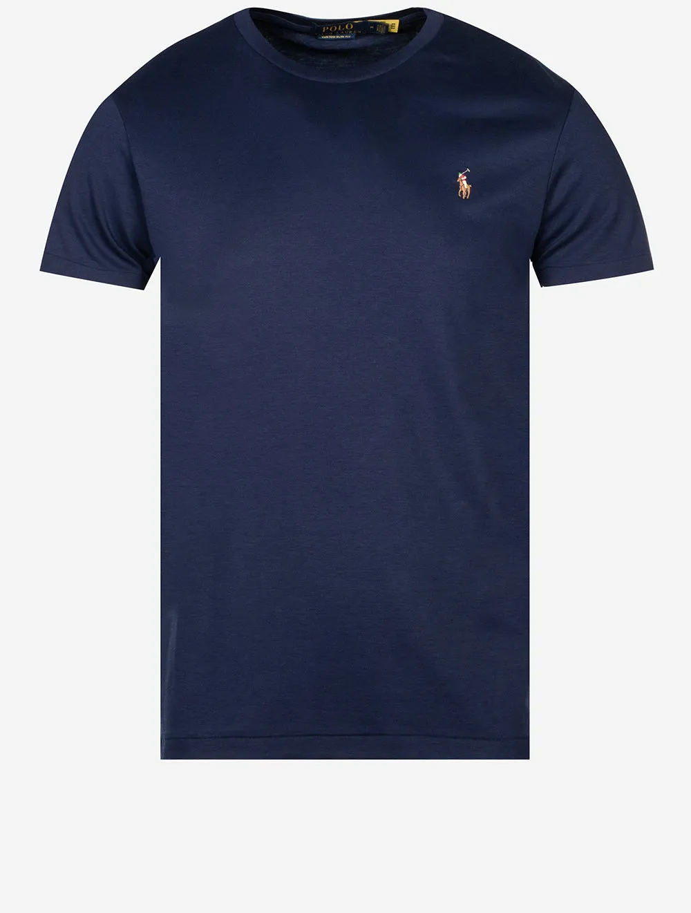 T-shirt Pima à manches courtes Cruise Navy