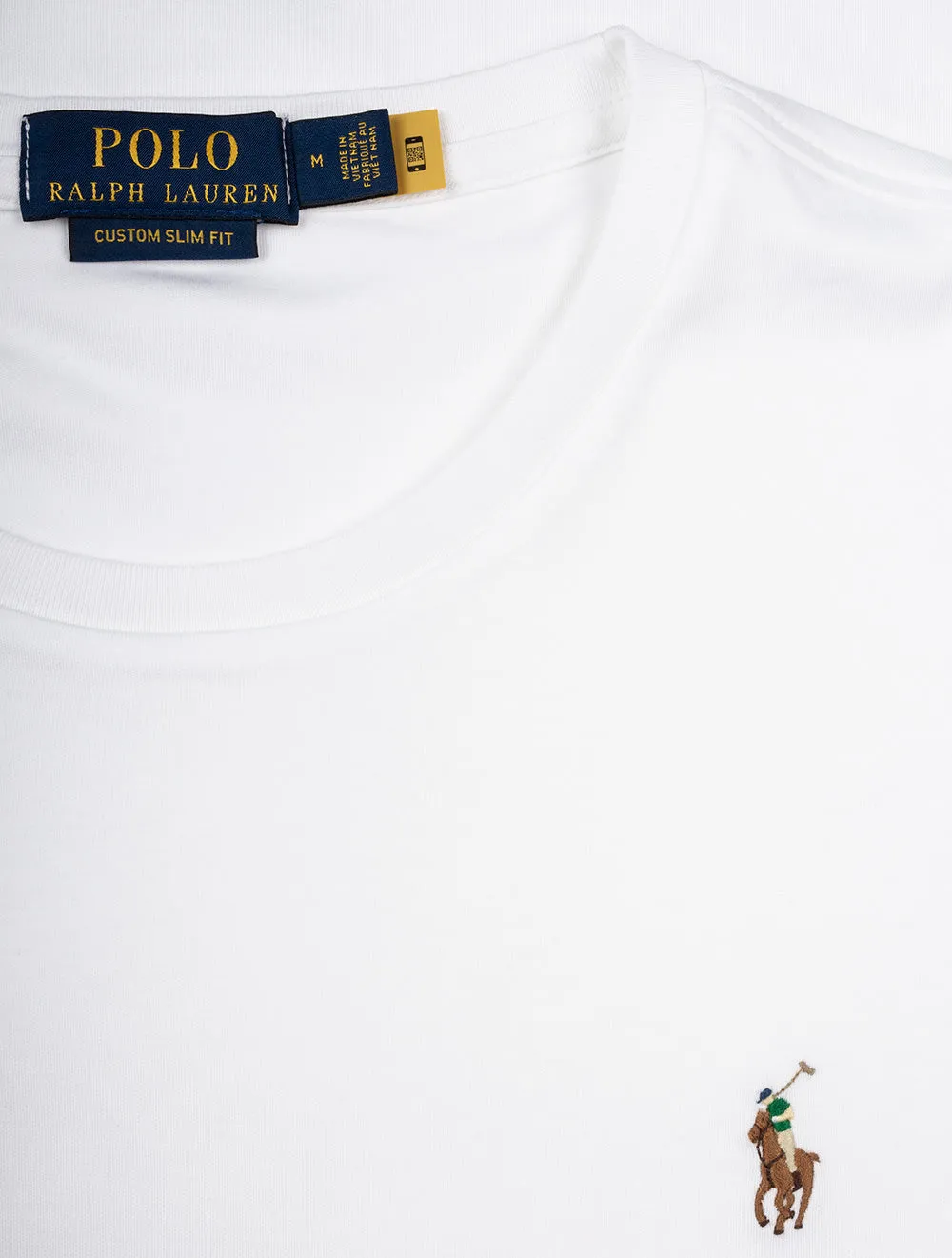 T-shirt Pima à manches courtes Blanc