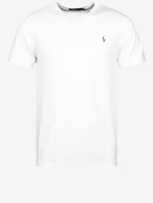 T-shirt Pima à manches courtes Blanc
