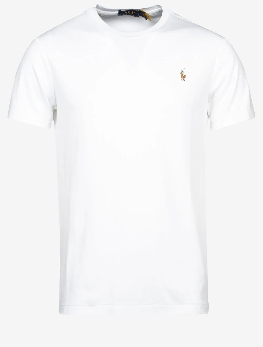 T-shirt Pima à manches courtes Blanc