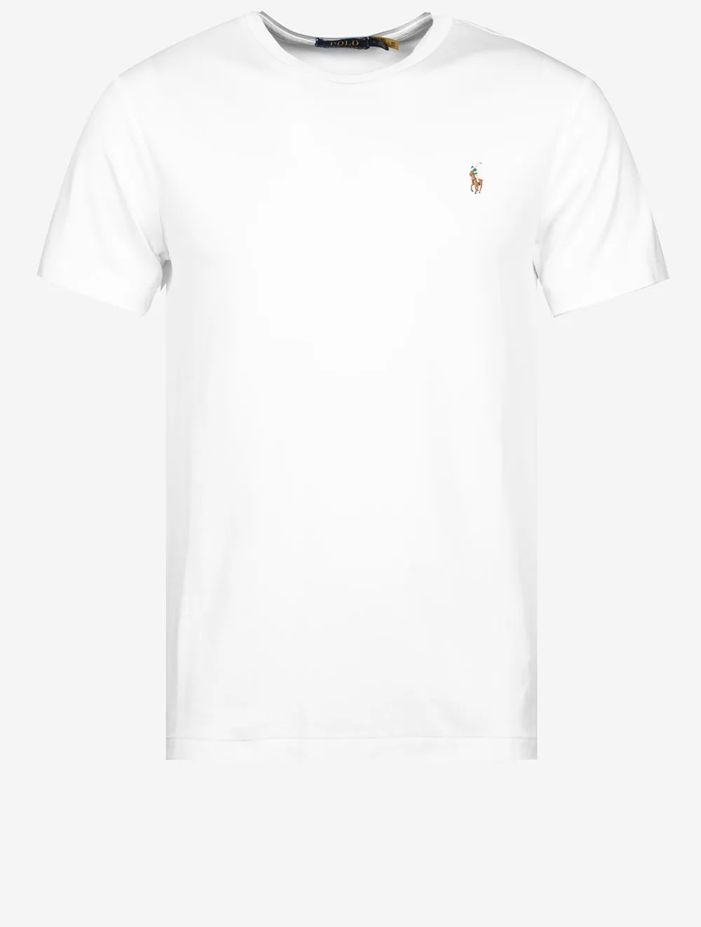 T-shirt Pima à manches courtes Blanc