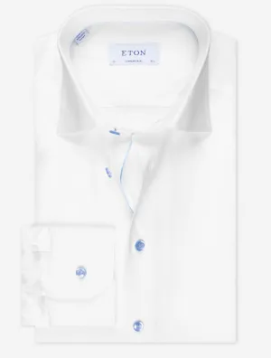 Chemise contemporaine Pinhead Blanc - Coupe ajustée
