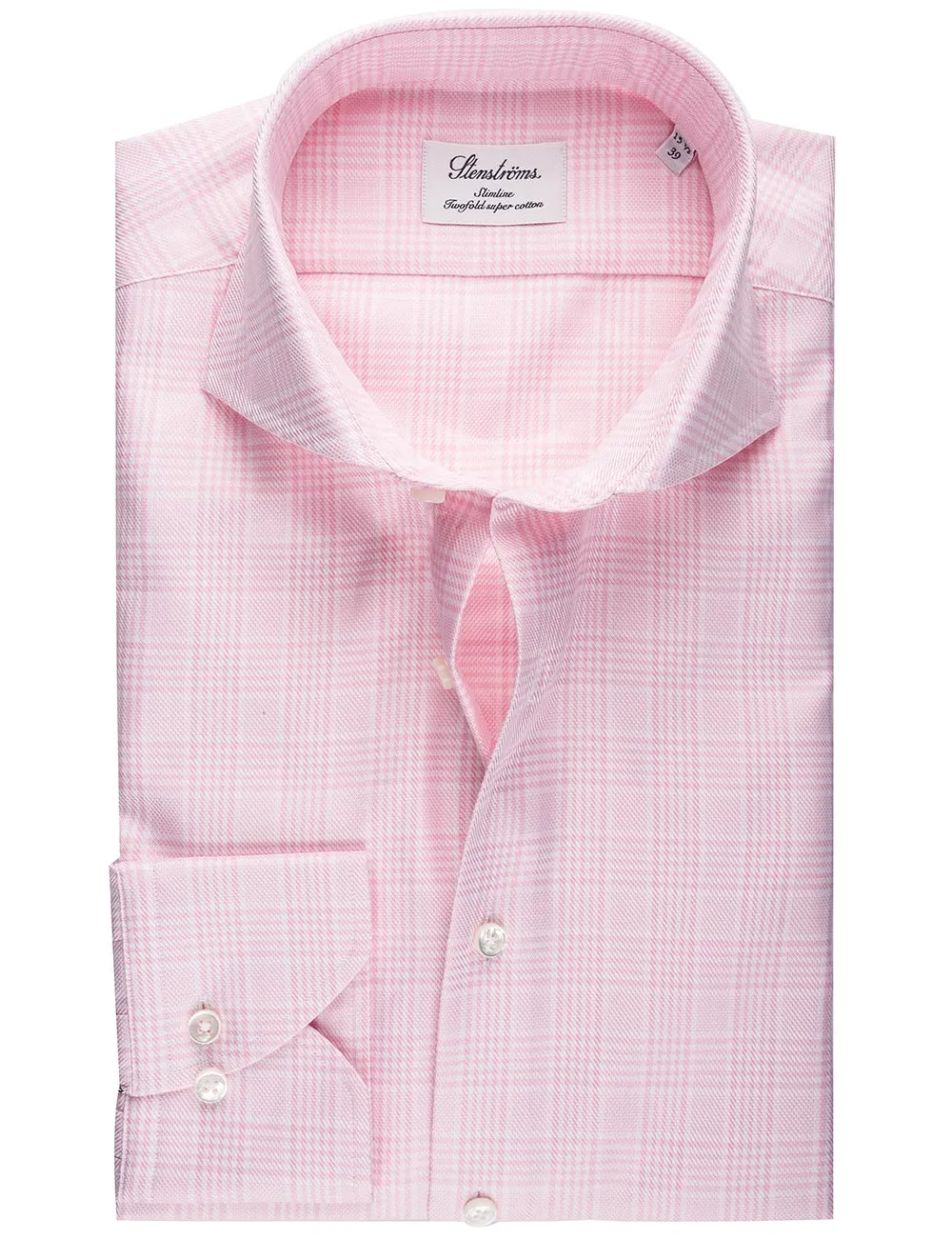 Chemise Slim Fit à Carreaux Rose Glen