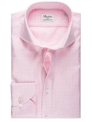 Chemise Slim Fit à Carreaux Rose Glen
