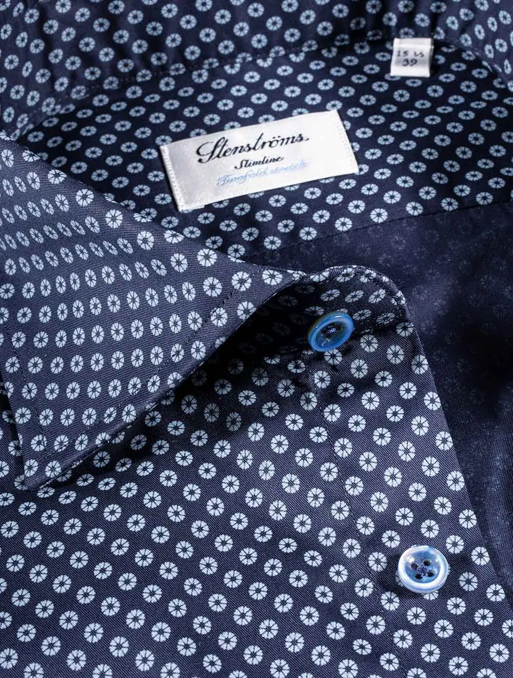 Chemise Pinwheel Slimline Marine